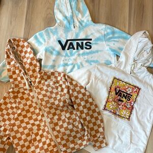Vans hoodie bundle girls